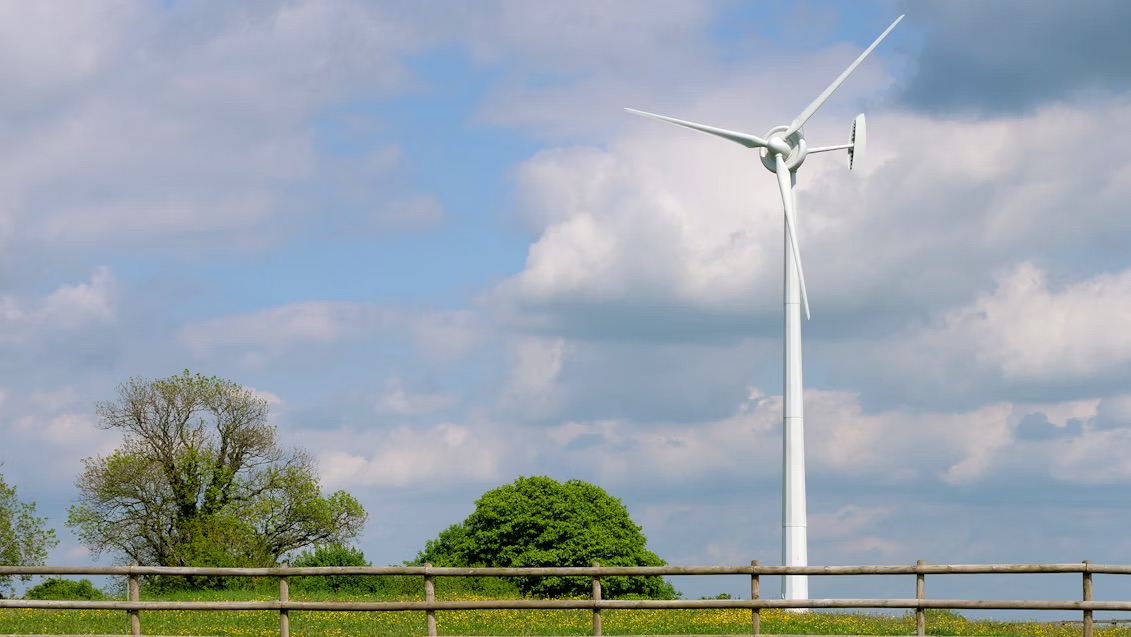 11kW horizontal axis wind turbine